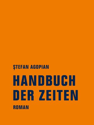 cover image of Handbuch der Zeiten